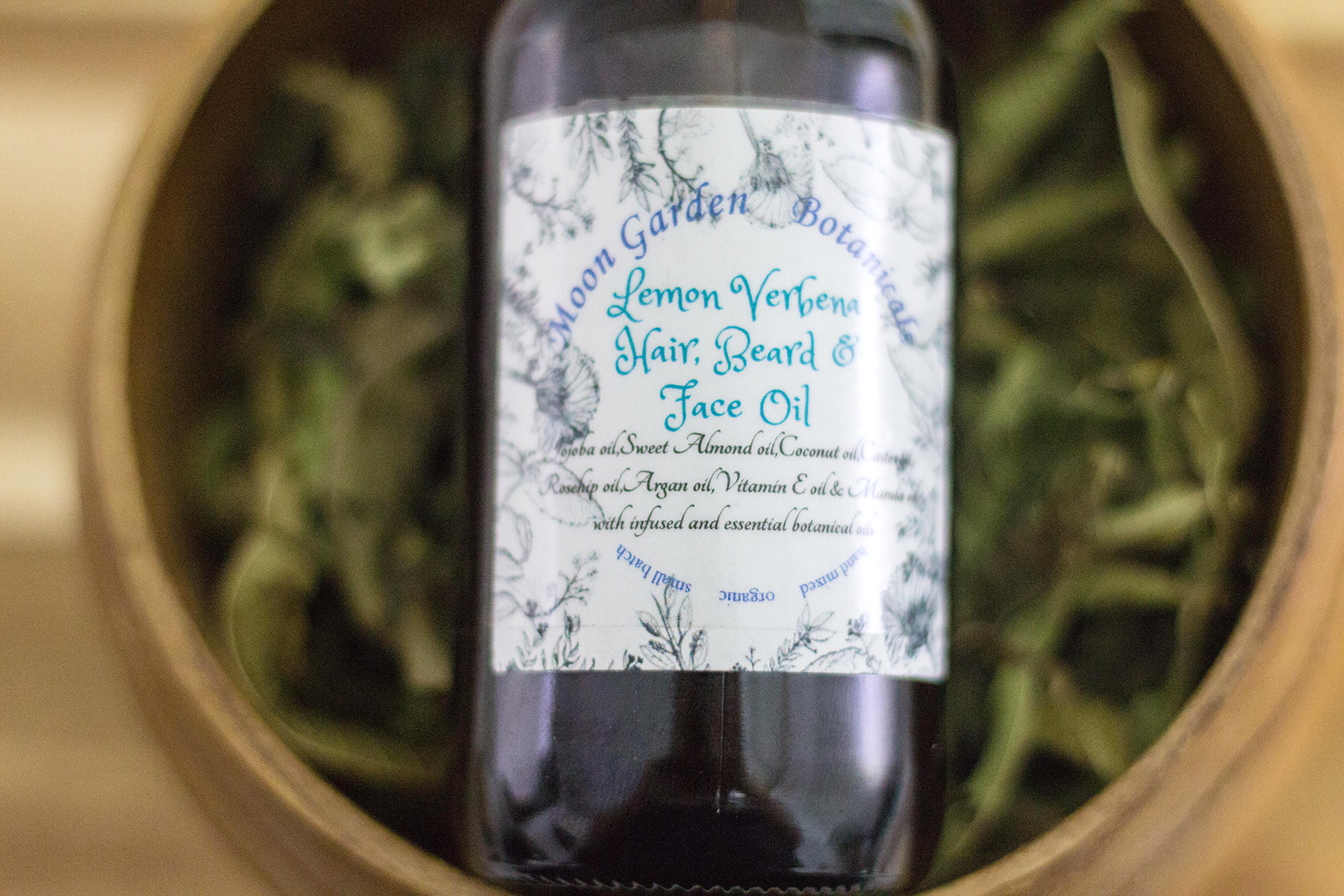 Lemon Verbena hair,beard & face oil 5