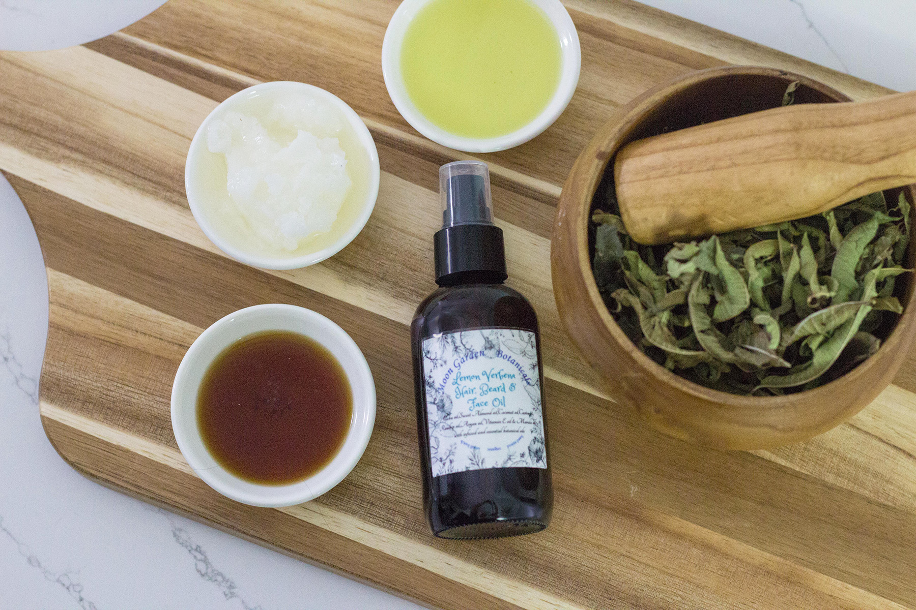 Lemon Verbena hair,beard & face oil1
